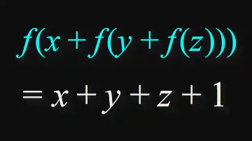 Solving a Suggested Functional Equation