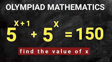 Exponential Equation | 5^x+1 + 5^x = 150. Math with ease #maths #education