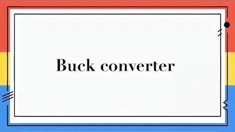 Buck converter calculation