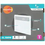 Конвектор Equation EL-500W с электронным термостатом, 500 Вт