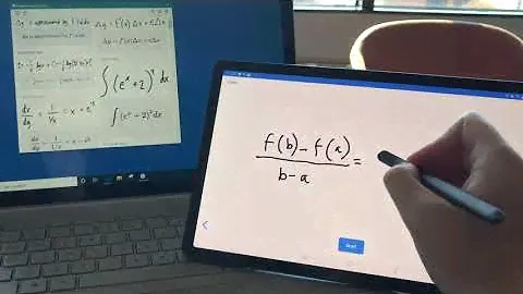 How to draw equations and convert them instantly to LaTeX - Mathpix Snip on Android tablet
