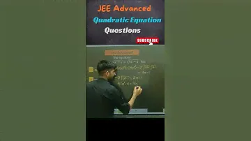 🎓 Solve JEE Advanced Equations Like a Pro! 🧮 #jeemains2025 #jeeadvanced #maths #iitjee